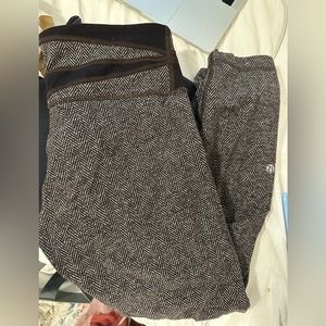 lululemon grey leggings size 8